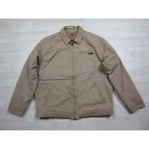 Abercrombie & Fitch (XL) Detroit Style Chore Jacket Workwear Lined Canvas